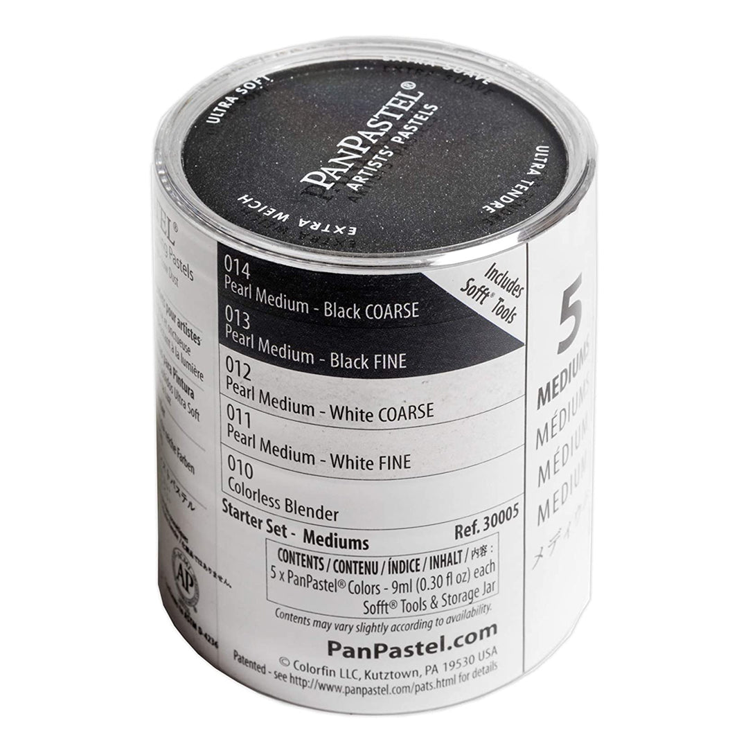 PanPastel Colours Set of 5 (Professional Artist Soft Pastels)