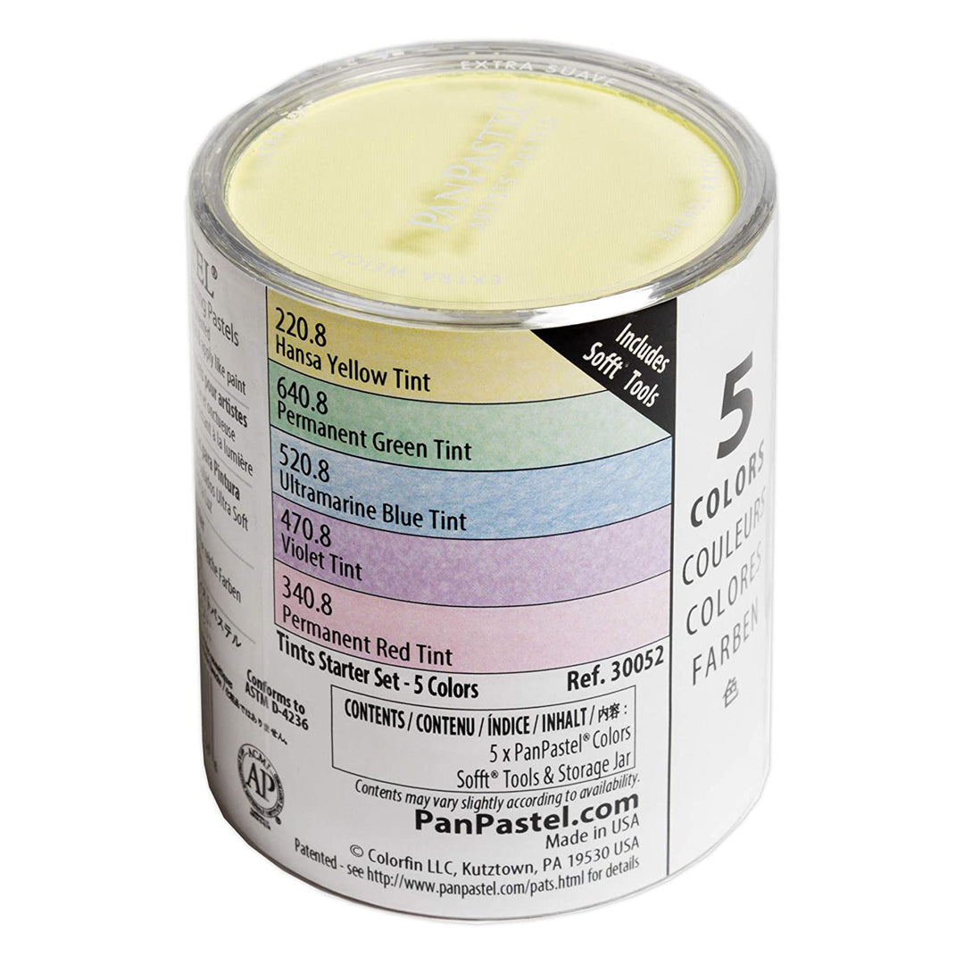 PanPastel Colours Set of 5 (Professional Artist Soft Pastels)