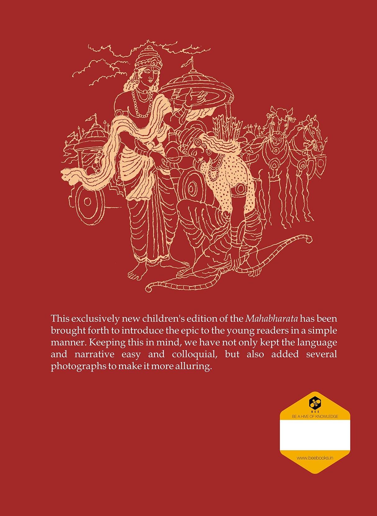 Mahabharata for Children | Upendrakishore Ray Chowdhury | BEE Children's Stories | Mythological Book | English Translation - Retail Maharaj