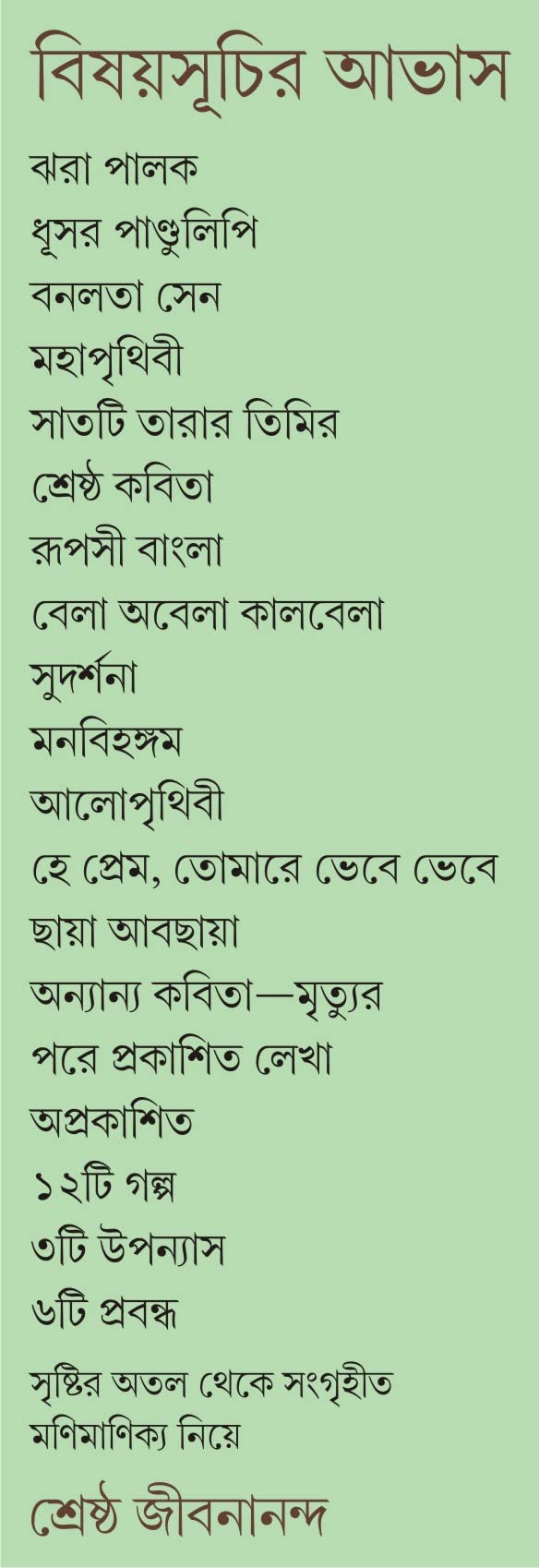 Sreshtho Jibanananda | Bengali Classic | Popular Compilation | Bangla Samagra - Retail Maharaj