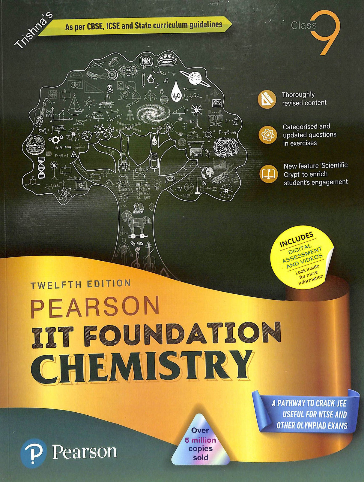 Pearson Iit Foundation Chemistry Class 9 : 2024 - Retail Maharaj