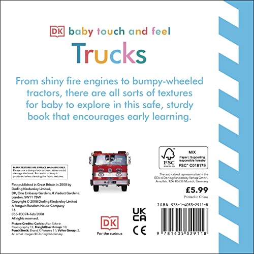 Baby Touch and Feel Trucks - Retail Maharaj