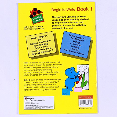 Learning at Home Series 1 : Begin to Wri - Retail Maharaj