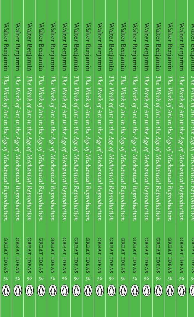 The Work of Art in the Age of Mechanical Reproduction (Penguin Great Ideas) - Retail Maharaj