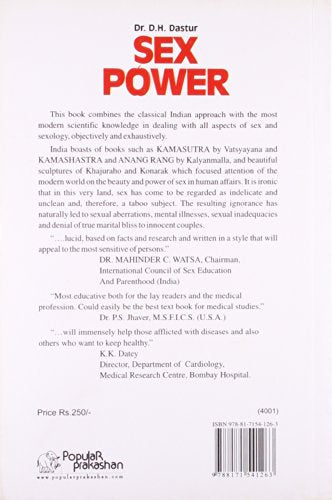 Sex Power (Reprint 2009) - Retail Maharaj