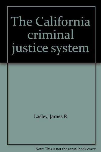 The California criminal justice system - Retail Maharaj