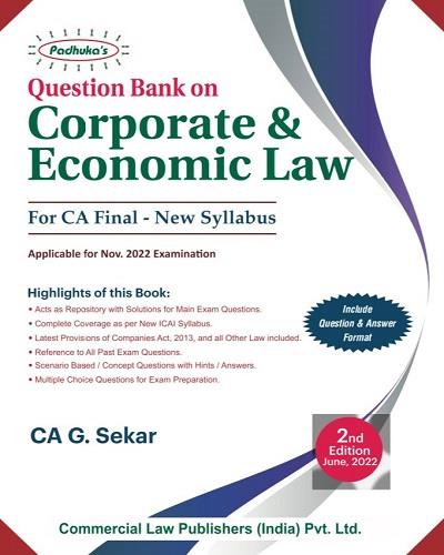 Question Bank on CORPORATE & ECONOMIC LAW - Retail Maharaj