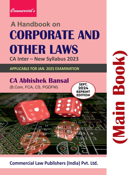 A Handbook on Corporate and Other Laws (Main Book) - Retail Maharaj