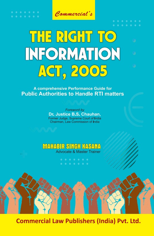Right to Information Act, 2005 A comprehensive Performance Guide for Public Authorities to Handle RTI matters - Retail Maharaj