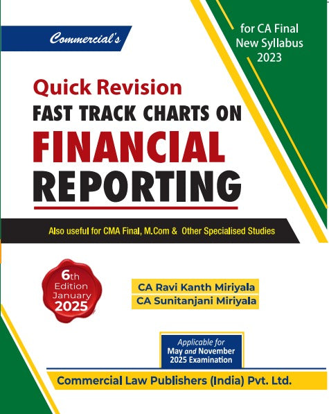 Quick Revision Fast Track Charts on Financial Reporting for CA Final New Syllabus 2023 - Retail Maharaj
