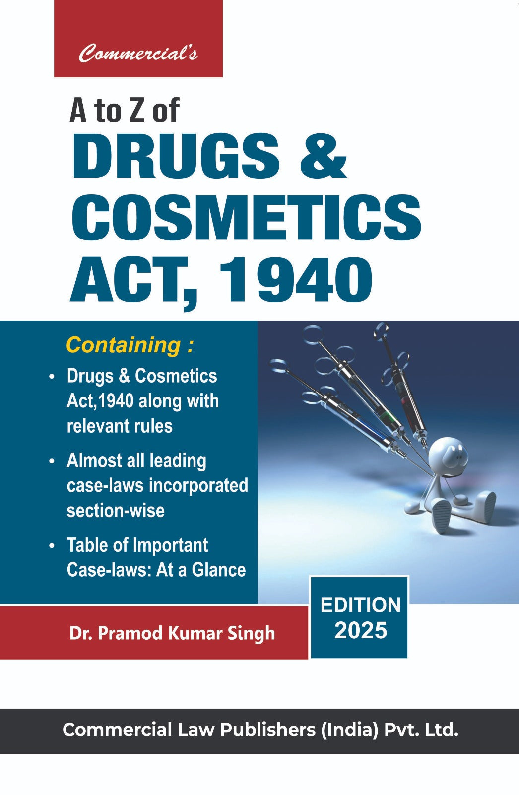 A to Z of Drugs and Cosmetics Act, 1940 - Retail Maharaj