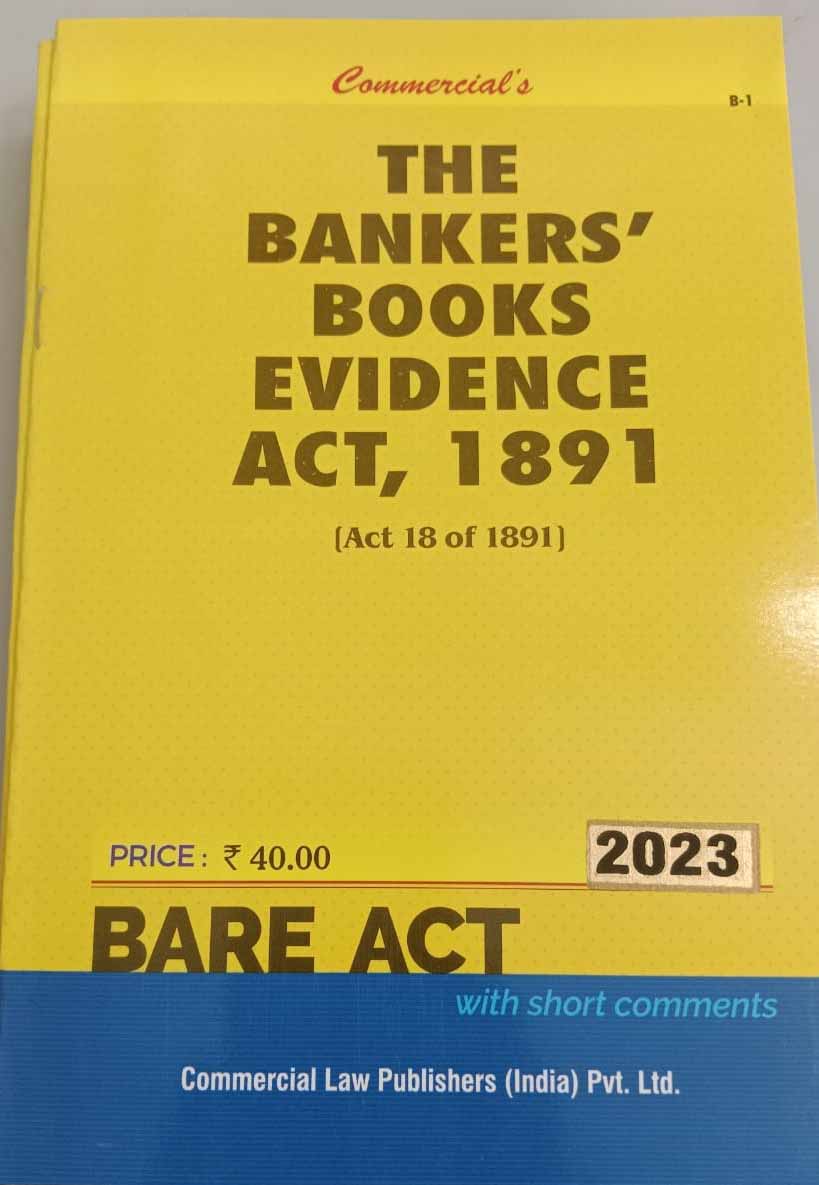 Bankers? Books Evidence Act, 1891 - Retail Maharaj