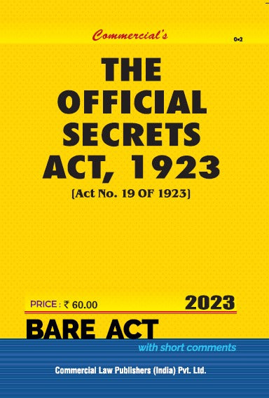 Official Secrets Act, 1923 - Retail Maharaj