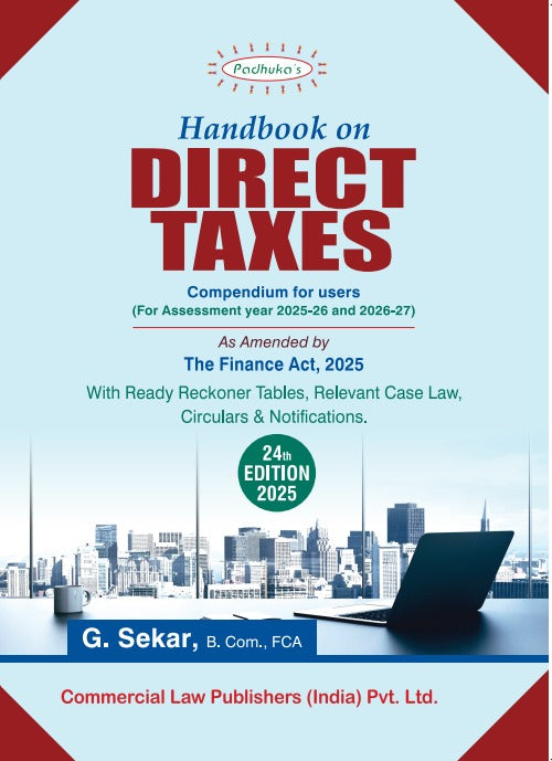 Handbook on DIRECT TAXES As Amended by The Finance Act, 2025 - Retail Maharaj