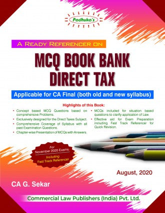 A Ready Referencer on MCQ BOOK BANK DIRECT TAX - Retail Maharaj