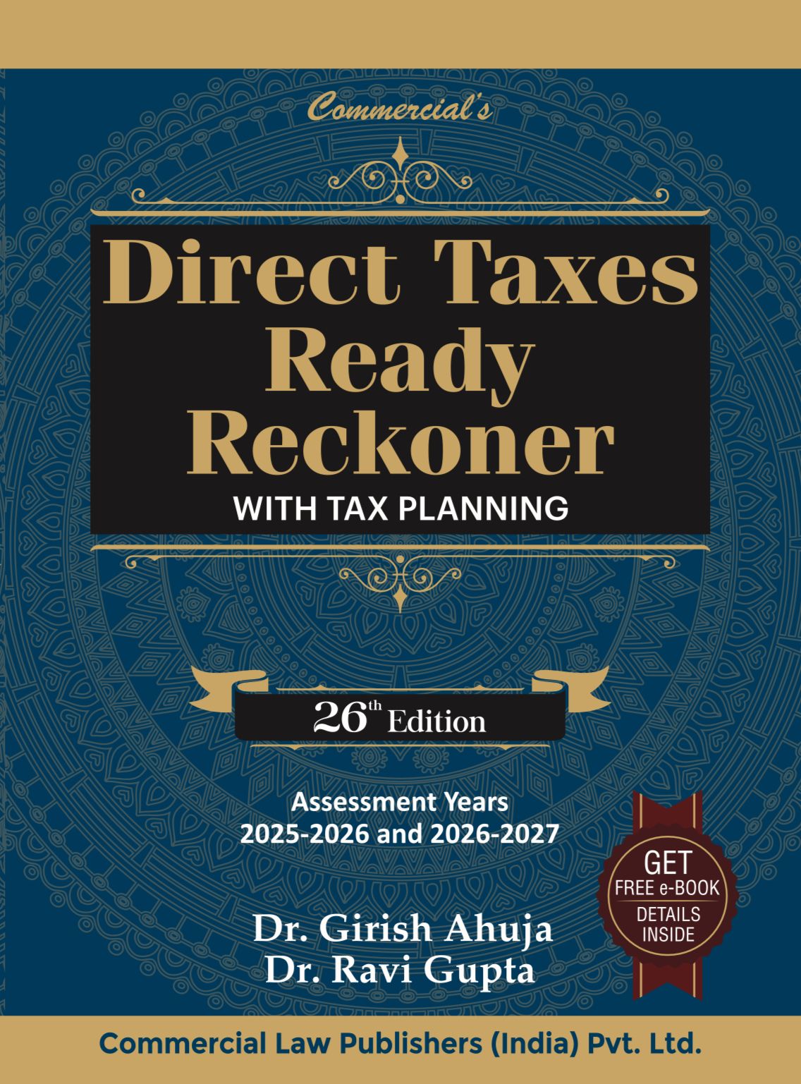 Direct Taxes Ready Reckoner with Tax Planning - Retail Maharaj