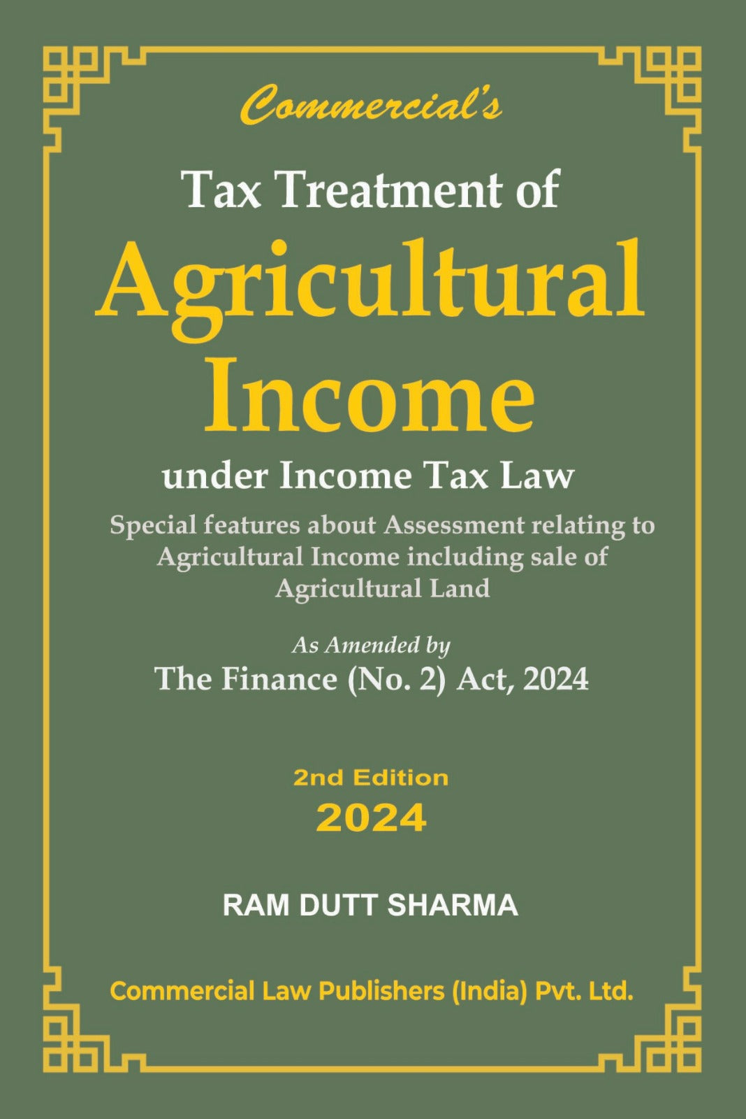 Tax Treatment of Agricultural Income Under Income Tax Law As Amended by The Finance (No.2) Act, 2024 - Retail Maharaj