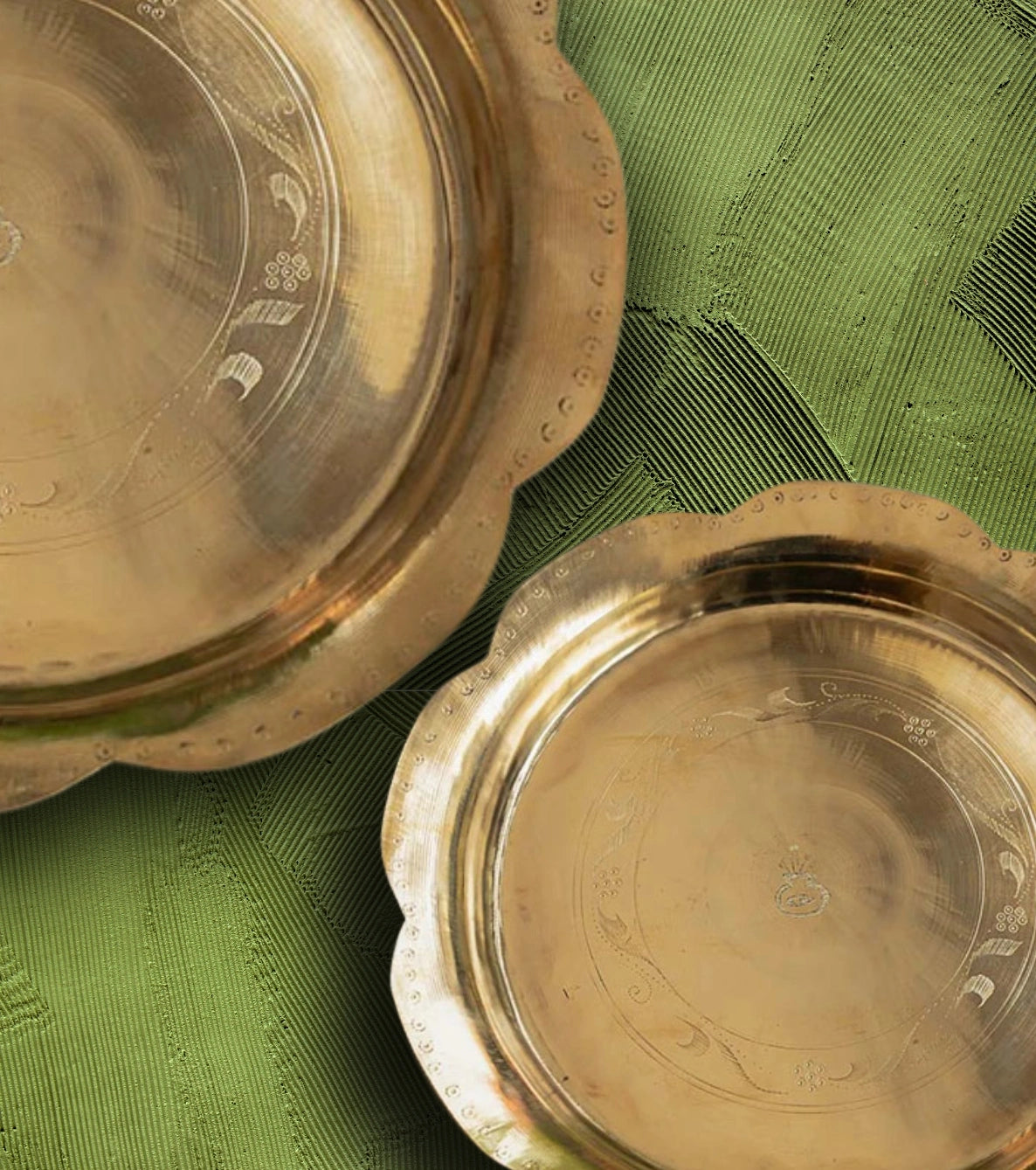 Pure Kansa Lotus Bowl (11 Inches) - Retail Maharaj