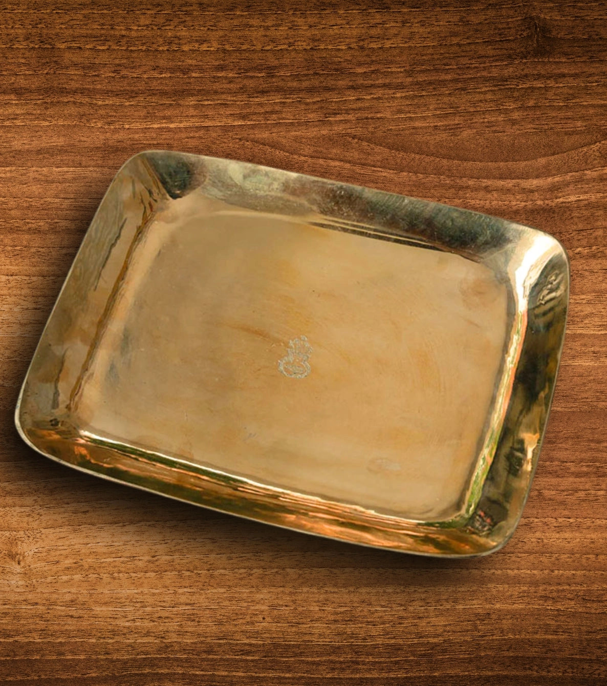 Pure Kansa Rectangular Plate - Retail Maharaj