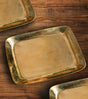 Pure Kansa Rectangular Plate - Retail Maharaj