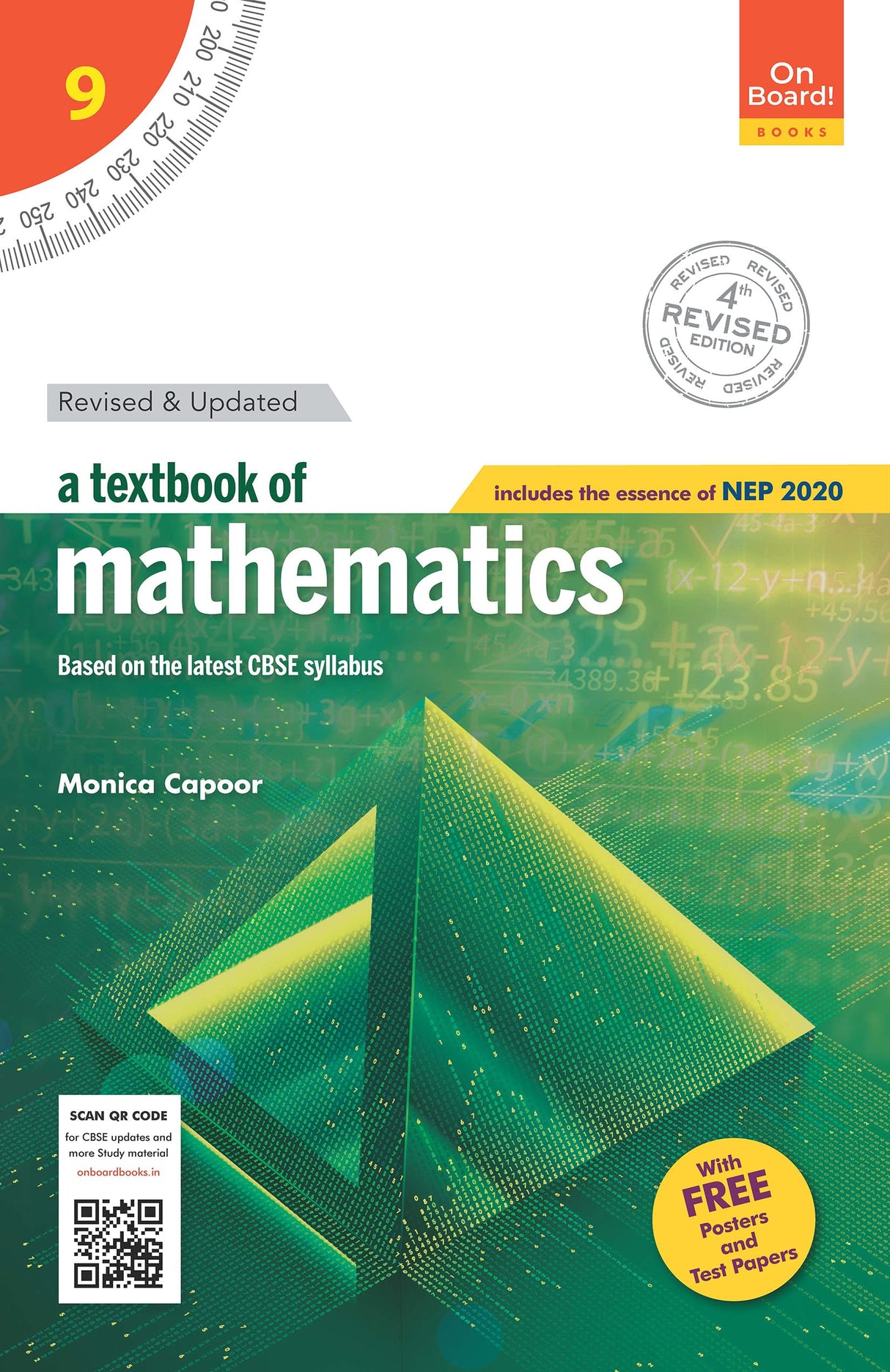 New On Board! A Text Book Of Mathematics 9 - For Class 9 - Ratna Sagar - Retail Maharaj