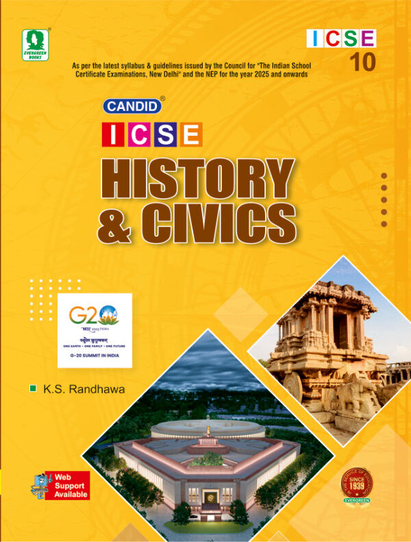 Evergreen | ICSE Candid | History and Civics | Class 10 | - Retail Maharaj