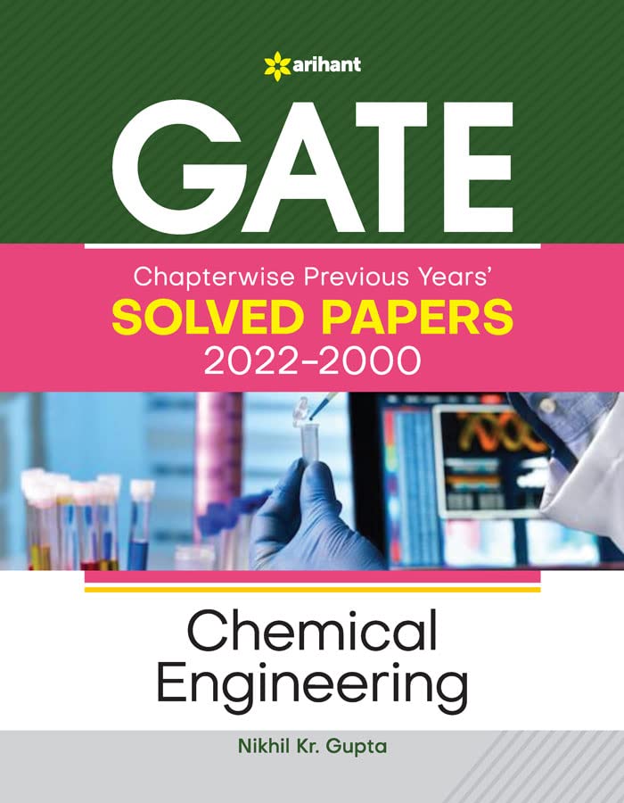 Gate Chapterwise Previous Years Solved Papers (2022-2000) Chemical Engineering - Retail Maharaj