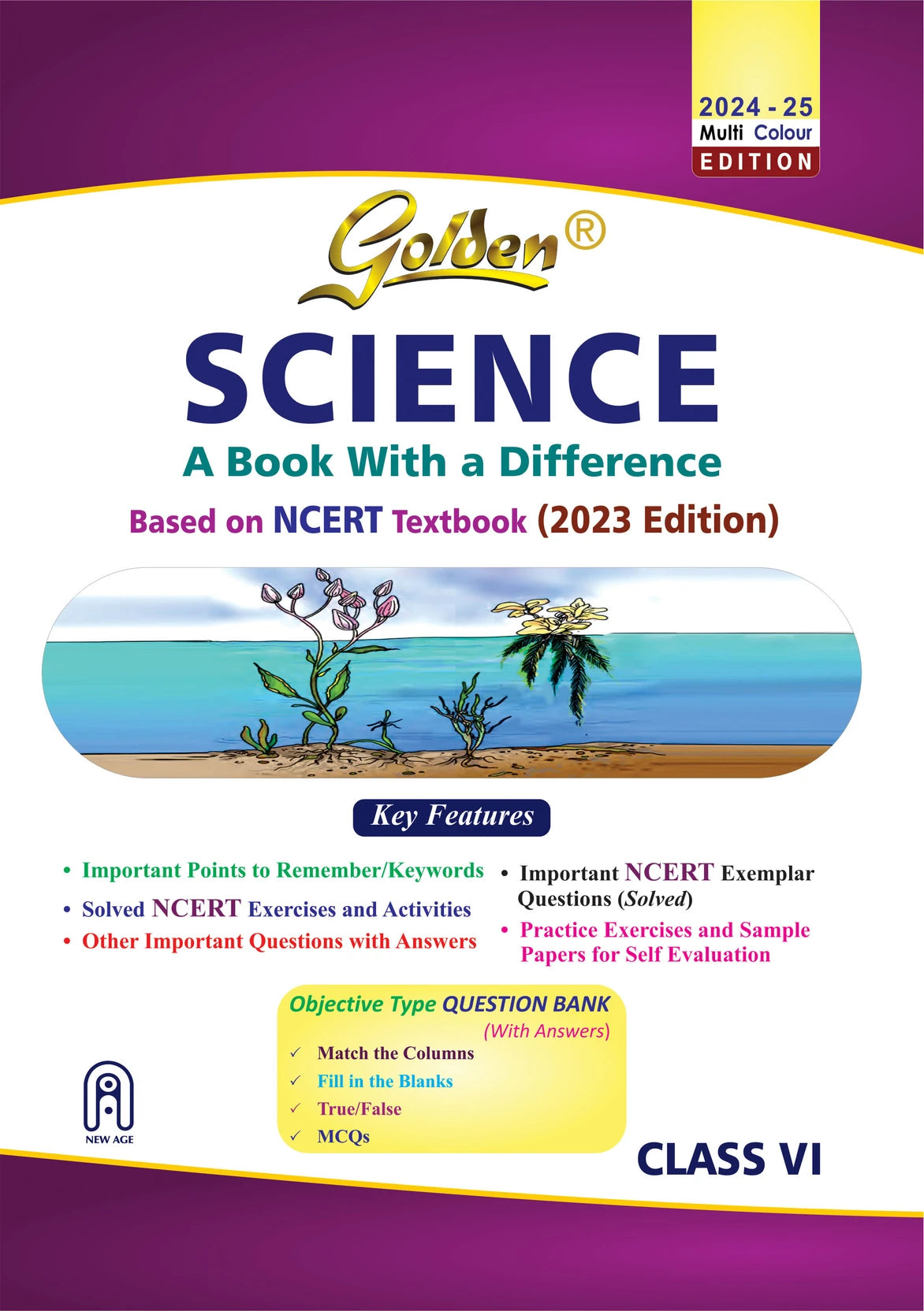 Golden Science: Based on NEW NEW NCERT for Class- 6 - Retail Maharaj