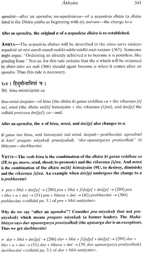 Hari Namamrta Vyakaranam - Learn Sanskrit Grammar Through the Names of Krishna (Set of 2 Volumes) - Retail Maharaj