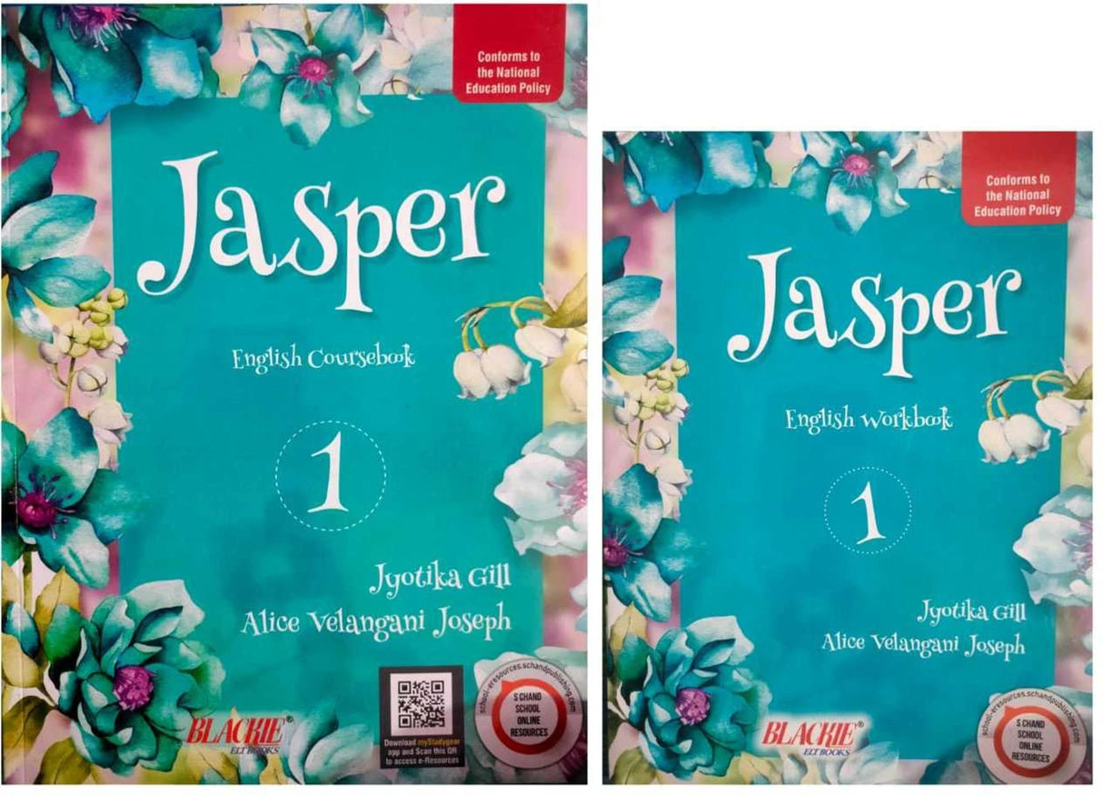 Jasper English C.B + W.B For Class-1 (CBSE-NEP) - Retail Maharaj