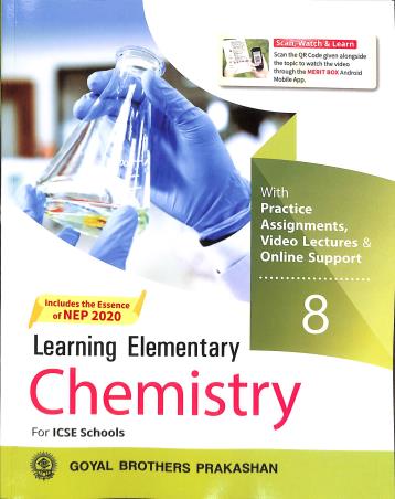Learning Elementary Chemistry 8 (ICSE) - Retail Maharaj