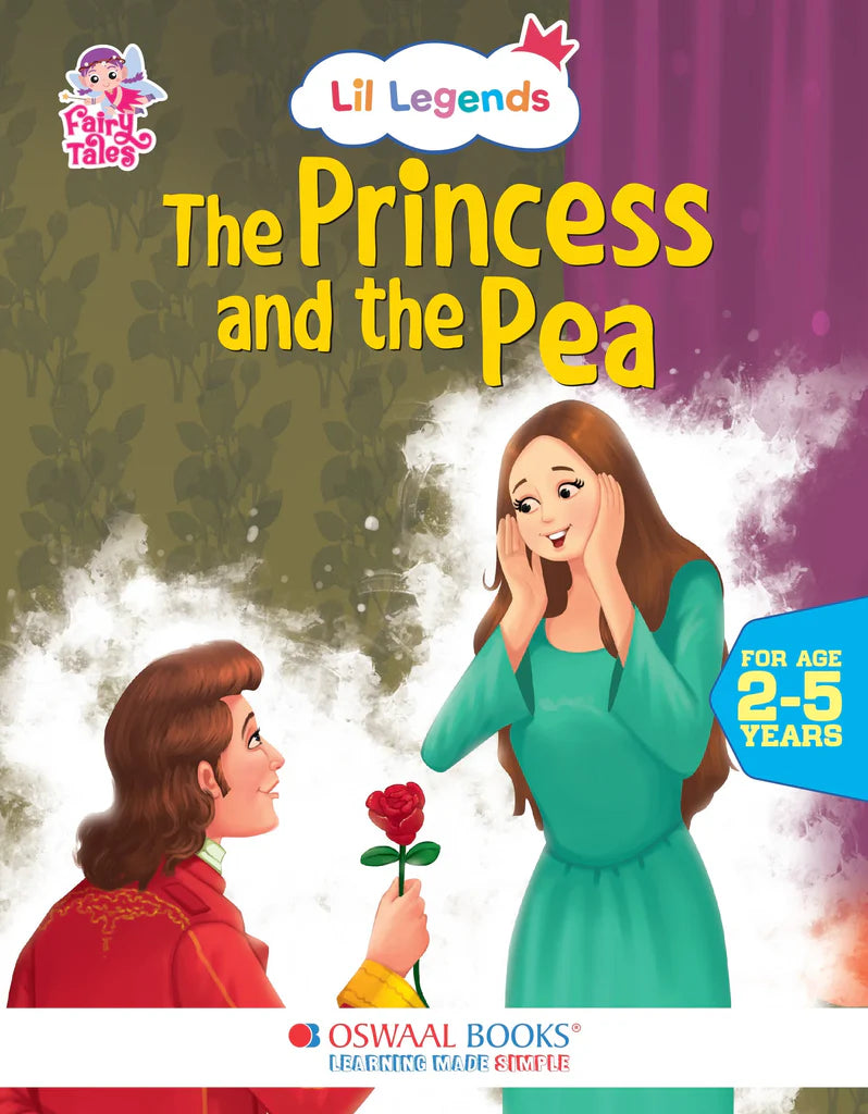 Lil Legends Fairy Tales- The Princess & the Pea, For Kids/ Illustrated Story Book/ Bed Time Story Book, Age 2-5 Years - Retail Maharaj