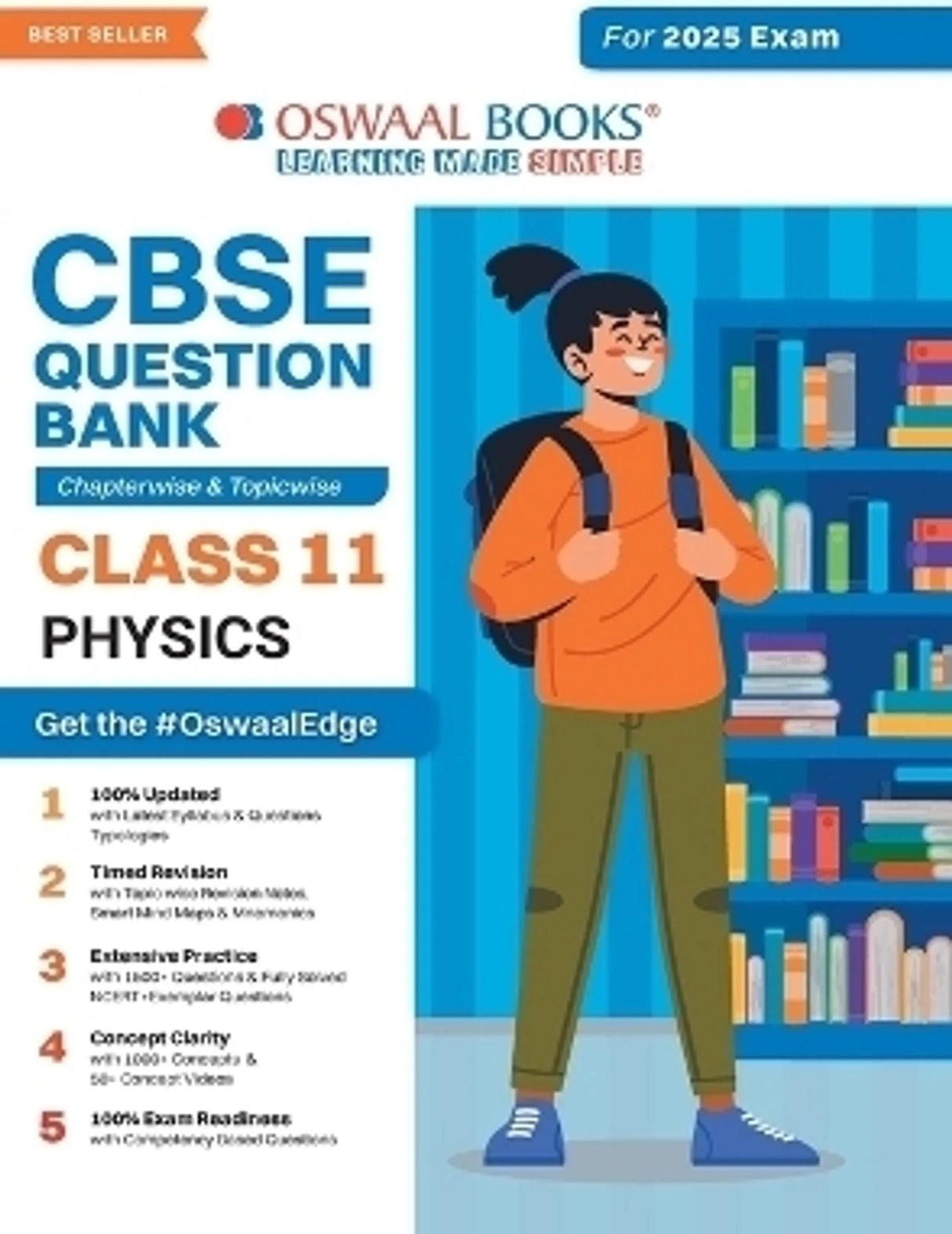 Oswaal CBSE Question Bank Class 11 Physics, Chapterwise and Topicwise Solved Papers For 2025 Exams - Retail Maharaj
