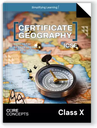 Oswal Certificate Geography Textbook for ICSE Class 10 - Retail Maharaj