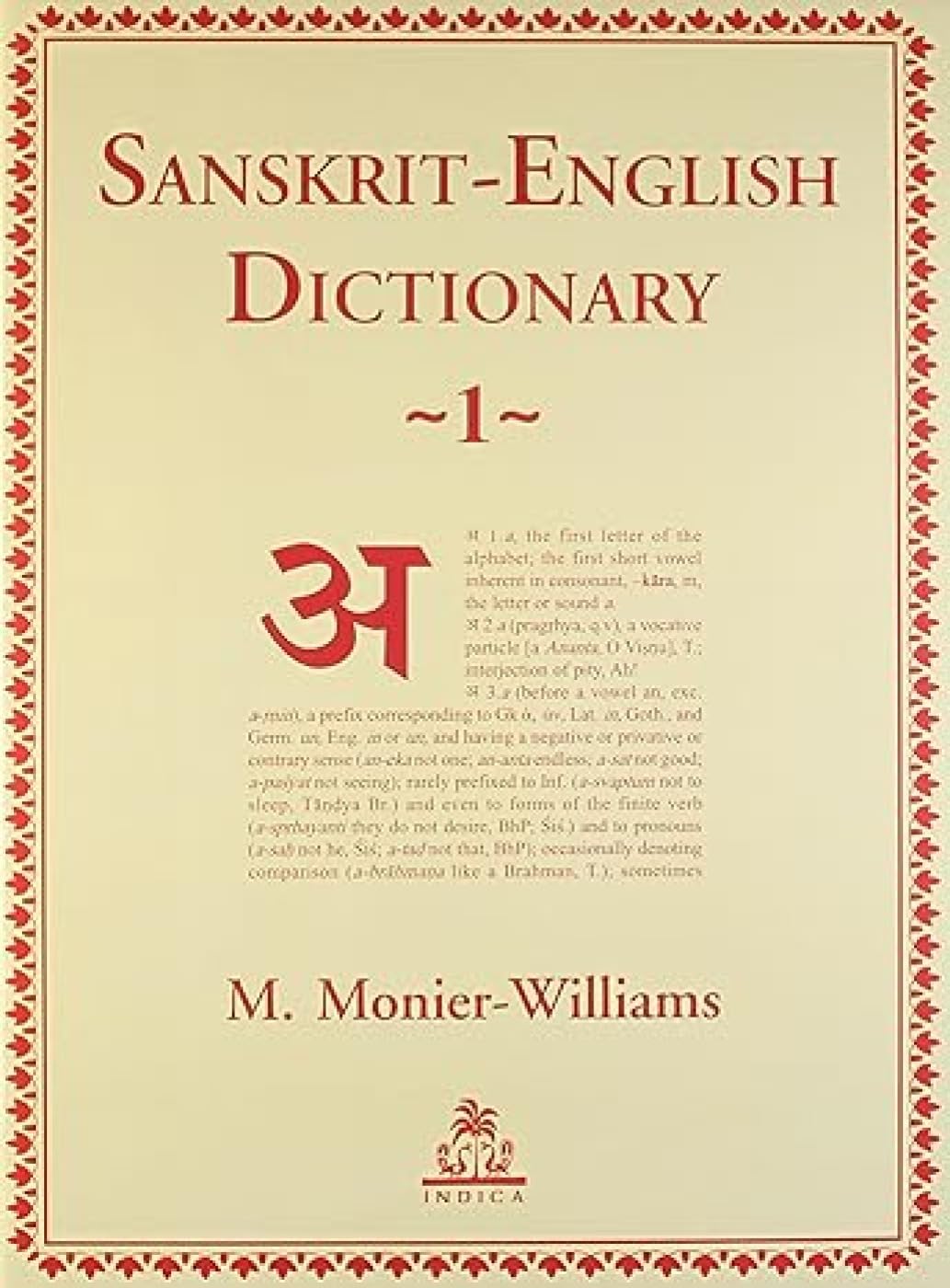 Sanskrit-English Dictionary (2 Vols.) - Retail Maharaj