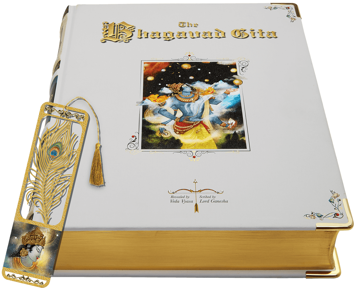 The Bhagavad Gita Book With Reading Stand - Retail Maharaj
