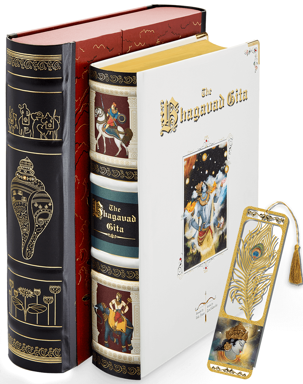 The Bhagavad Gita Book With Reading Stand - Retail Maharaj