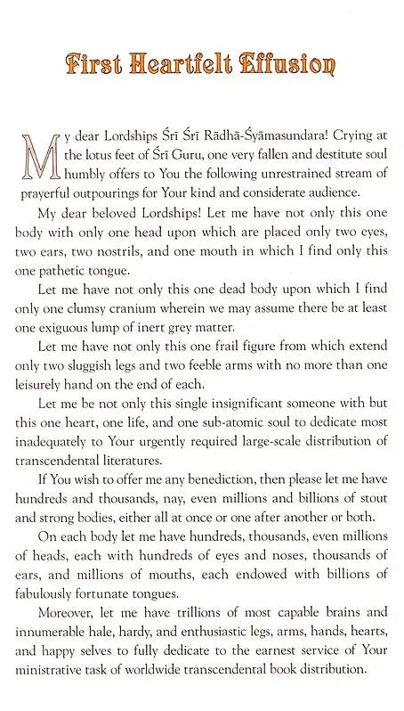 The Heart of Transcendental Book Distribution - Retail Maharaj