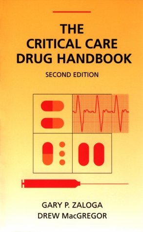 Critical Care Drugs Handbook - Retail Maharaj