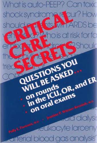 Critical Care Secrets (The Secrets Series) - Retail Maharaj