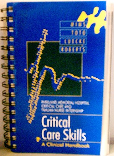 Critical Care Skills: A Clinical Handbook - Retail Maharaj