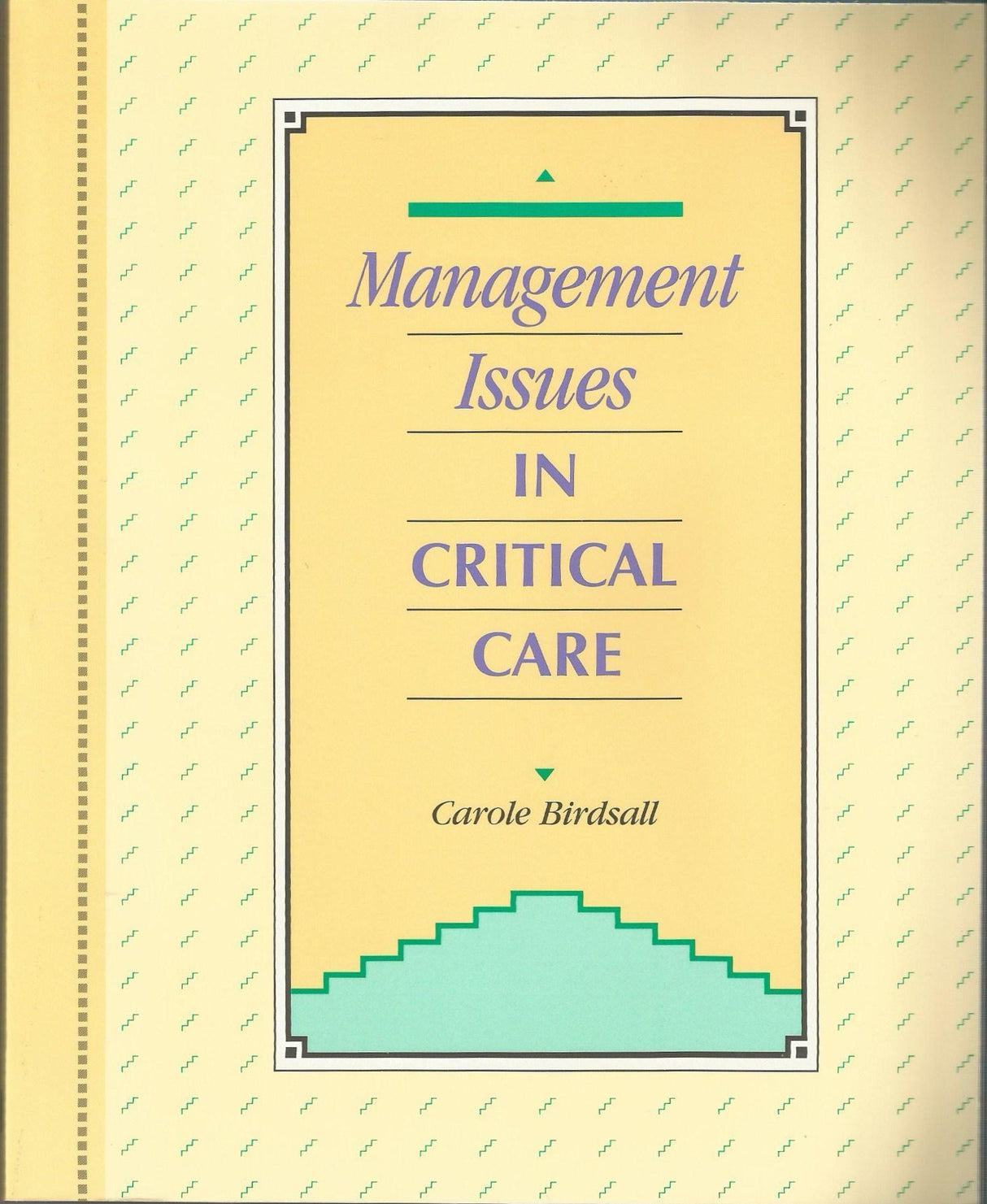 Management Issues in Critical Care - Retail Maharaj