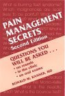 Pain Management Secrets (The Secrets Series) - Retail Maharaj