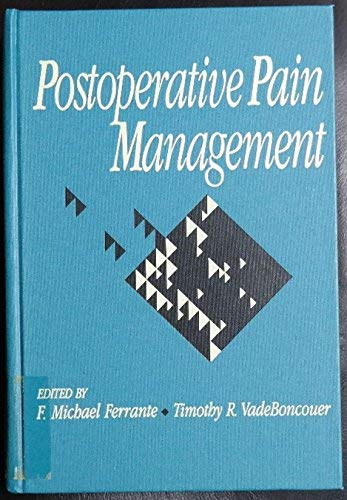 Postoperative Pain Management - Retail Maharaj