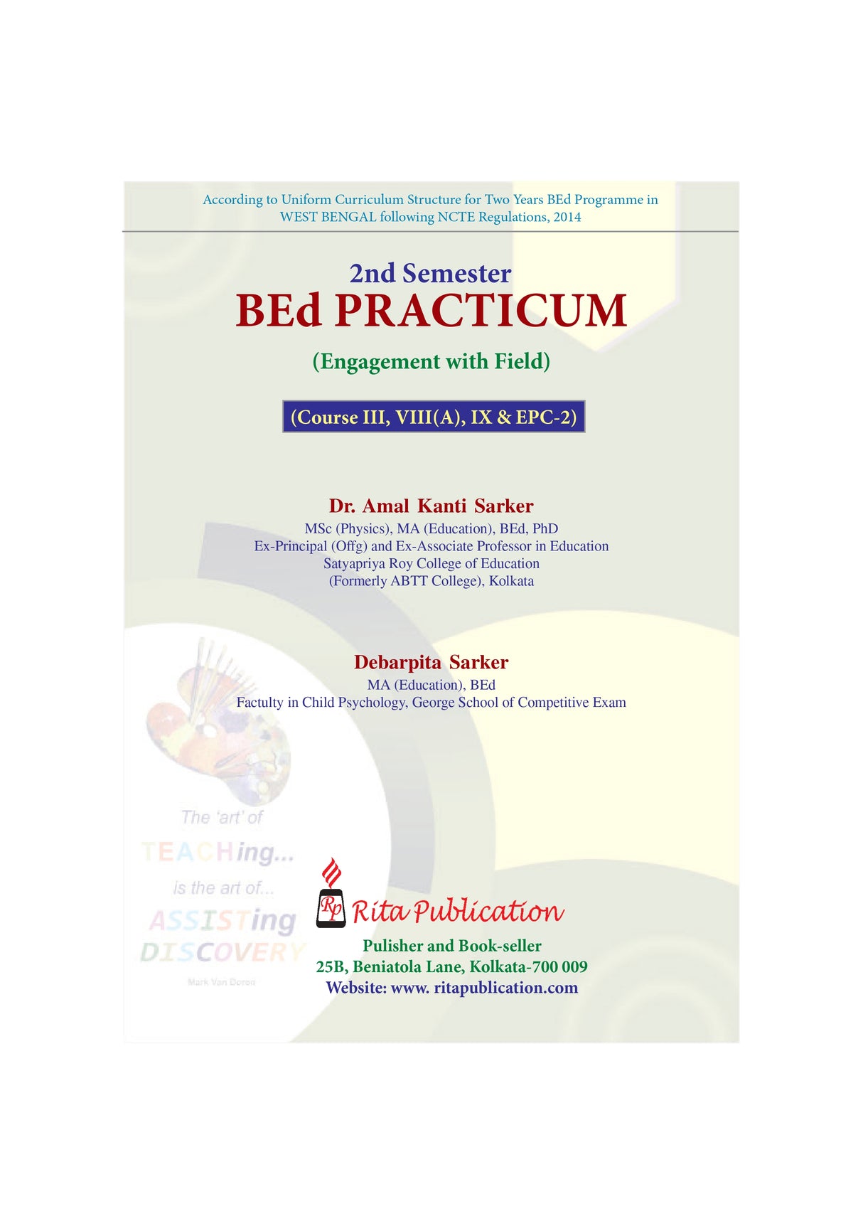 BEd-2nd Sem-Practicum_Engagement With Field(Eng.Ver) - Retail Maharaj