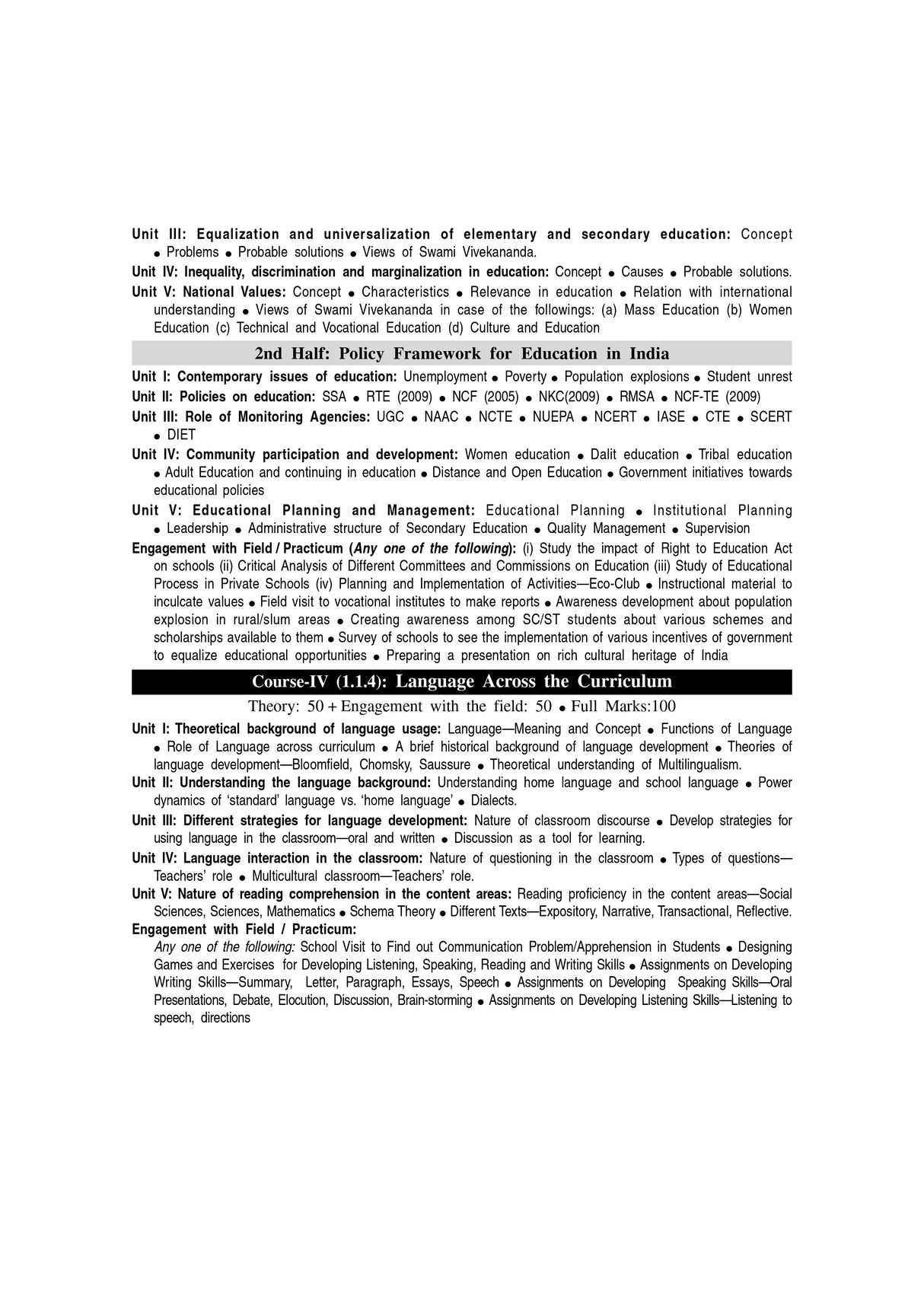 BEd Scholar_1st Semester_English Version - Retail Maharaj