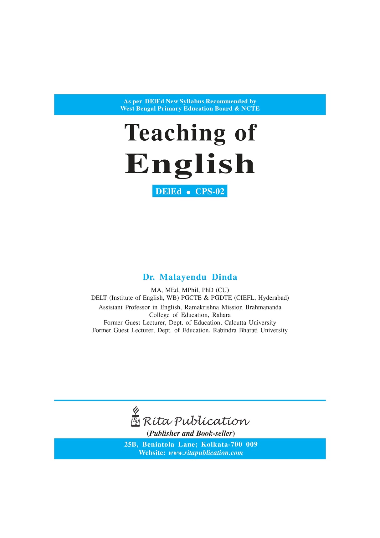 CPS-2_Teaching of English - Retail Maharaj