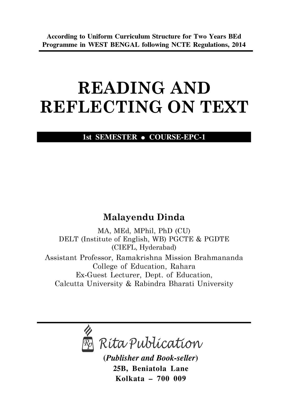 EPC-1_Reading and Reflecting on Texts - Retail Maharaj