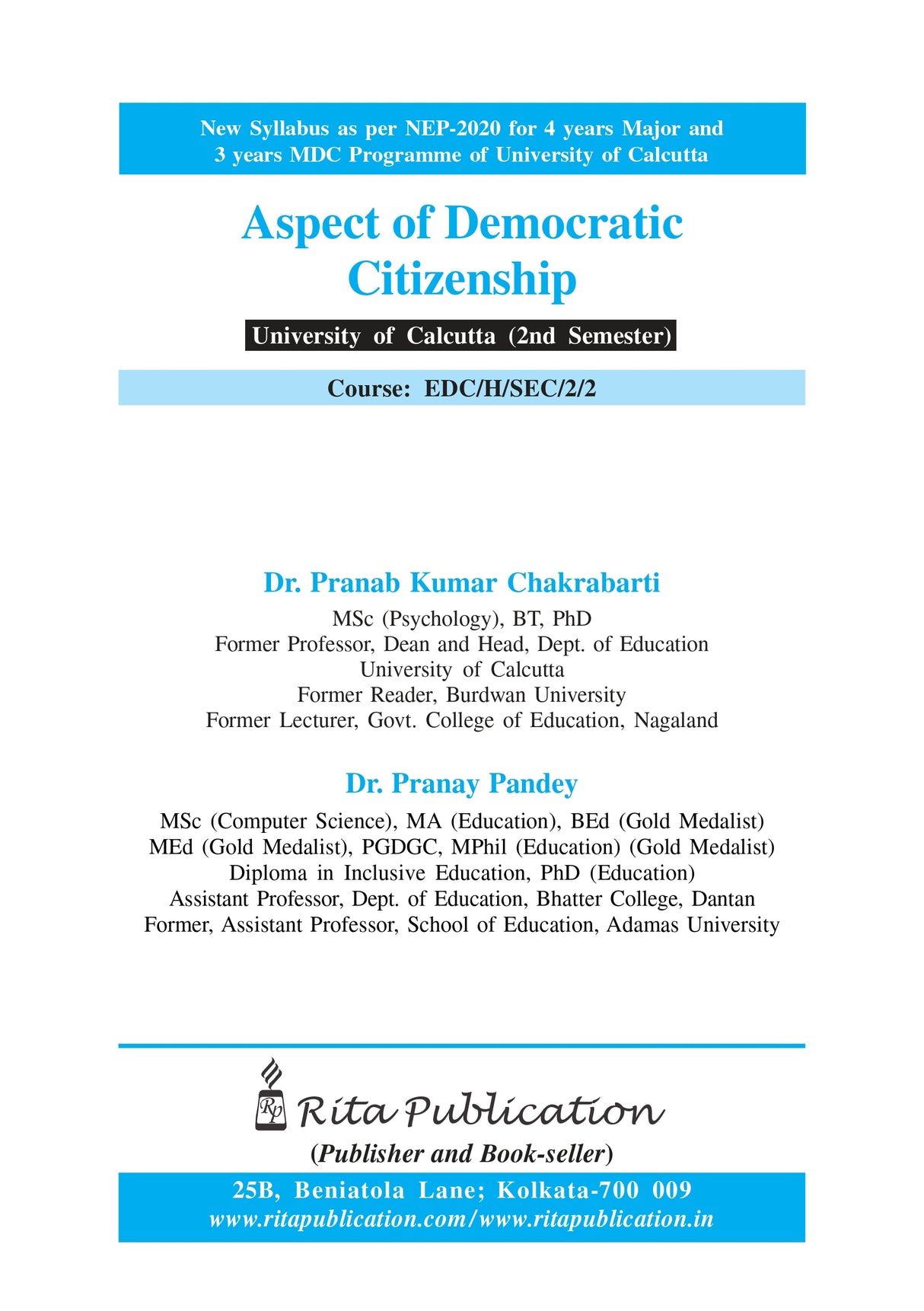 SEC-2 Aspect of Democratic Citizenship - Retail Maharaj