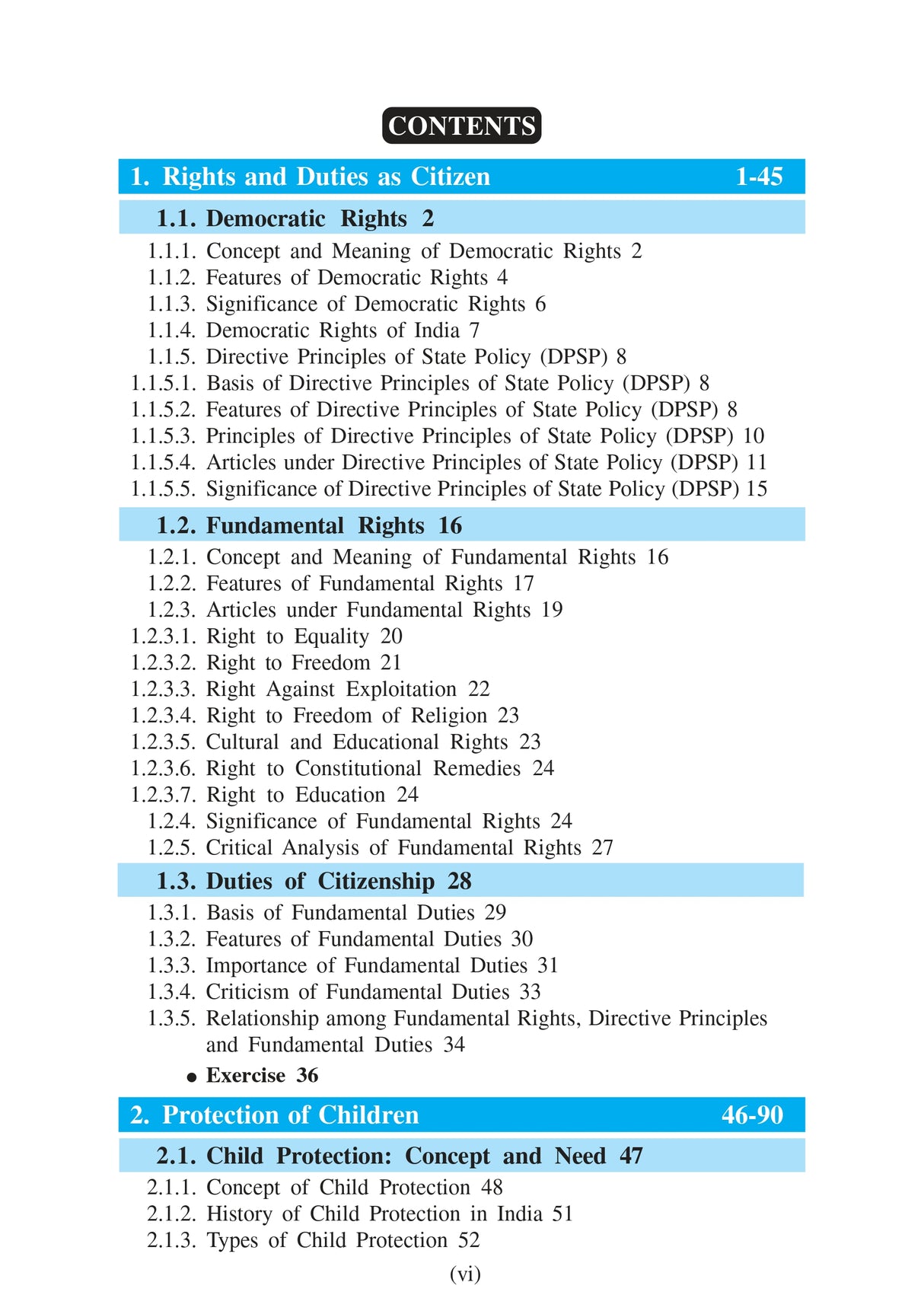 SEC-2 Aspect of Democratic Citizenship - Retail Maharaj